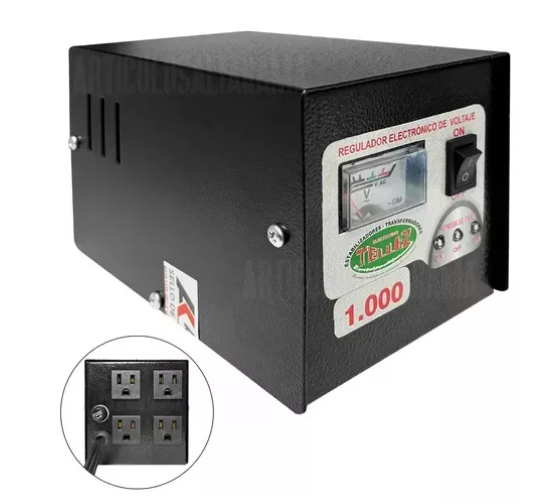 Estabilizador Regulador Electrónico De Voltaje 1000w