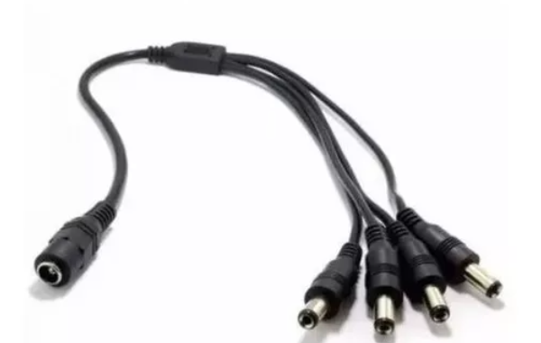 Splitter Pulpo 1×4 De Corriente Para Cámaras Cctv